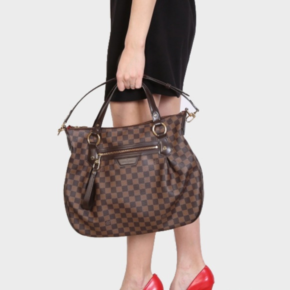 LOUIS VUITTON Evora MM Damier Ebene Canvas - Picture 7 of 7
